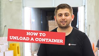 How to Unload a Shipping Container  ShipHero [upl. by Esilahs]