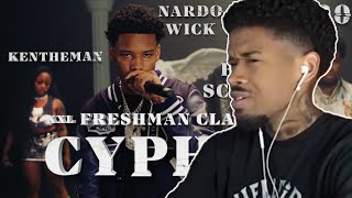 Shawn Cee REACTS to 2022 XXL Freshman Cypher With Nardo Wick Big30 Big Scarr and KenTheMan [upl. by Musette466]