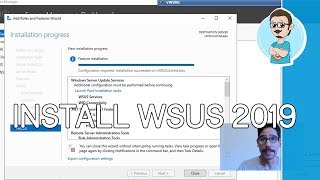 Install WSUS on Windows Server 2019 [upl. by Vtarj511]