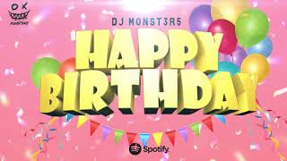 HAPPY BIRTHDAY 🔥 TIK TOK REMIX DJ MONST3R5 GUARACHA ALETEO ZAPATEO [upl. by Horsey]