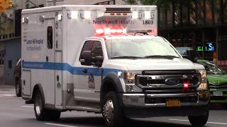 Northwell Health amp New York Presbyterian Ambulance responding [upl. by Folberth186]