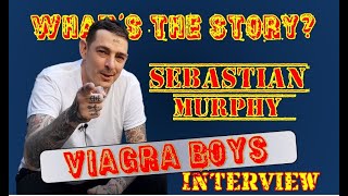 VIAGRA BOYS Sebastian Murphy WHAT’S THE STORY Interview w Dan Kennedy Sep 26 2022 Santa Cruz CA [upl. by Odraleba684]