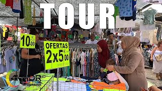 BONAVISTA TARRAGONA  WALKING TOUR Jumble sale Tour 4k Tarragona 2023 [upl. by Lolanthe]