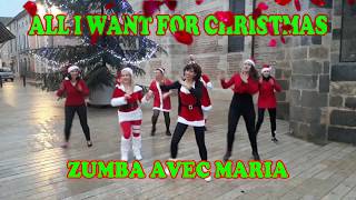 Zumba choreo 2018  All I Want For Christmas  Justin Bieber amp Mariah Cary Zumba by Maria [upl. by Martainn]