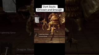 Ornstein and Smough are the most DIFFICULT Boss Fight in any Souls game Shorts darksouls gaming [upl. by Ytsirhc]