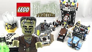 LEGO Monster Fighters The Crazy Scientist amp His Monster review 2012 set 9466 [upl. by Eisned]