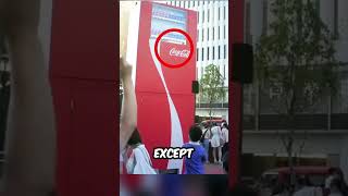 The Tallest Cocacola Vending Machine in the World [upl. by Namlas939]