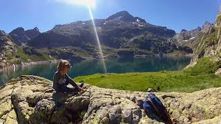 Pyrénées 2017  Vallée dOssau  Lacs dAyous et dArtouste [upl. by Llerdnam718]