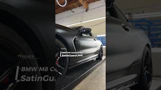 BMW M8 Competition  SatinGuard PPF Completion Sneak Peek [upl. by Minny641]