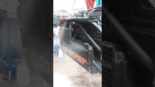 refroidir par projection deau sur échangeur et radiateur intercooler water spray [upl. by Won]