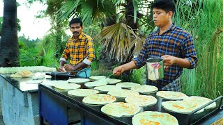 PAROTTA  How To Make Soft Layered Paratha  Kerala Paratta  Cooking in Village [upl. by Layap51]