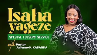 TUESDAY SERVICE 1162024 Fasting day 1232  Pastor Julienne K KABANDA [upl. by Enitsua]