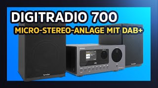 DIGITRADIO 700  MicroStereoAnlage mit DAB Internetradio und CDPlayer  TechniSat [upl. by Arerrac]