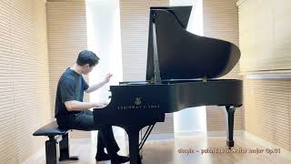 Chopin  Polonaise in A flat major Op 53 “Heroic” 영웅 폴로네이즈 취미생 [upl. by Curson85]