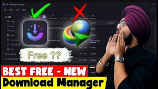 Best Free Alternative of IDM for Windows 71011  Installation Setup amp Speed Test vs IDM [upl. by Myrle]