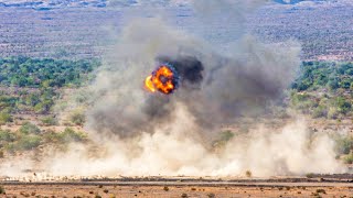 M777 Howitzer Livefire amp Impact  US Army Field Artillery  MFA [upl. by Silva]