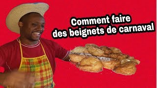 COMMENT FAIRE DES BEIGNETS DE CARNAVAL prezk facile [upl. by Eletnahc]