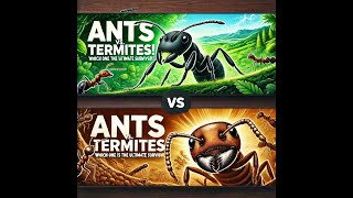 Epic Battle Ants vs Termites [upl. by Alvina]