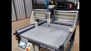 Fresadora CNC Router SNP 1080 2022 DDCS V31 [upl. by Fawne]