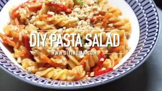 How to make a Pasta Salad DIYIndian [upl. by Annyahs]