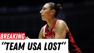 Team USA womens basketball faces unexpected defeat [upl. by Tucker386]