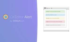 CKEditor Alert demo [upl. by Gefell54]