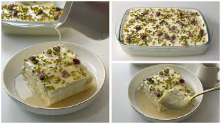 Popular Arabian Dessert Labanese Nights Layali lubnan Recipe 🙂 [upl. by Eirased]