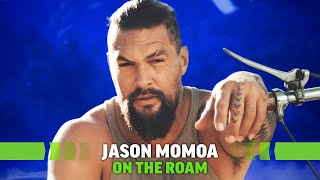 Jason Momoa on Stealing from Aquaman Set Love of Motorcycles amp Making a Family Knife with His Kids [upl. by Adnopoz]