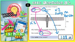 2018 KS2 Maths SATs Paper 3 Q9 [upl. by Ahsietal]