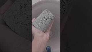 Sand concrete clay pot crumblingtrendingsatisfyingshortvideoshortsshortyoutubeyoutubeshorts [upl. by Aicert150]