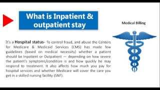 Medical Billing What is Inpatient and Outpatient [upl. by Juliano896]