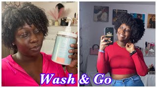 ONE PRODUCT Wash amp Go  Type 4 Hair [upl. by Myrah]