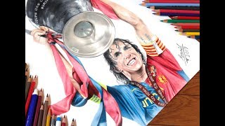 Carles Puyol drawing [upl. by Linder]