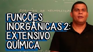 Funções Inorgânicas 2 Reações de Neutralização  Extensivo Química  Descomplica [upl. by Sigfried472]