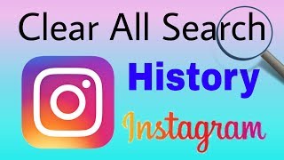 How to clear or remove Instagram search history  Instagram search history delete kaise kare [upl. by Benn]