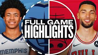 GRIZZLIES at BULLS  NBA PRESEASON FULL GAME HIGHLIGHTS  October 12 2024 [upl. by Schroer]