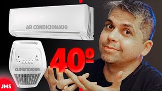 Melhor um AR Condicionado Inverter Ou um Climatizador de AR [upl. by Cud]