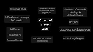 Carnaval de cassel 2024 Les groupes [upl. by Egamlat]