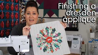 How to Applique a Dresden Plate Quilt Block [upl. by Agle240]