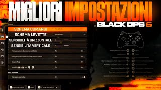 LE MIGLIORI IMPOSTAZIONI DI BO6 CONTROLLER GRAFICA AUDIO E INTERFACCIA 😘 [upl. by Quar573]