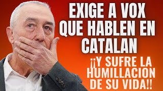 El INDEPE Baldoví EXIGE a VOX HABLAR en CATALÁN 🔥¡¡Y LOS DE ABASCAL LO HUMILLAN HASTA LA SACIEDAD🔥 [upl. by Darreg22]