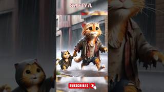 cat video cat cartoon viral safiya status shorts [upl. by Lunn]