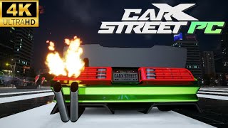 Pontiac Firebird Trans AM  CarX Street PC 4K Gameplay [upl. by Ecinna]