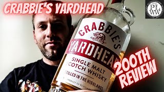 Crabbies Yardhead Single Malt 200th Review [upl. by Bonns]