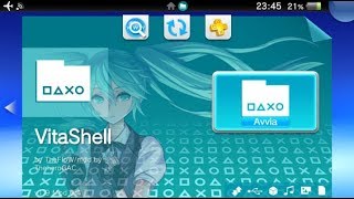 PS Vita Hacks Install VitaShell V19004 MOD 365 HENKaku Enso [upl. by Niltiac]