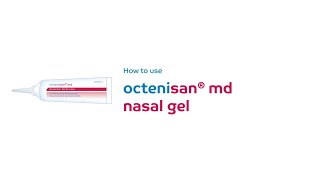 How to use octenisan® MD nasal gel EN [upl. by Annairdua]