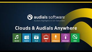 Audials 2016 in 120 Sekunden Clouds amp Audials Anywhere [upl. by Atsuj426]