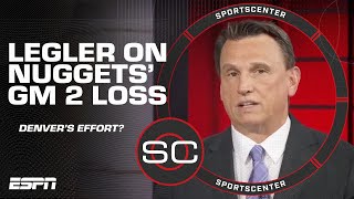 The Nuggets WATCHED Jokic play  Tim Legler on Heats NBA Finals Game 2 win  SportsCenter [upl. by Lleraj]