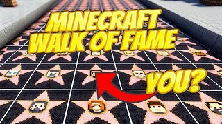 Minecraft Subscriber Walk of Fame ¦ Lass dich verewigen [upl. by Ed]