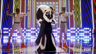 The Masked Singer 6  Skunk sings Teena Maries Square Biz [upl. by Thessa52]